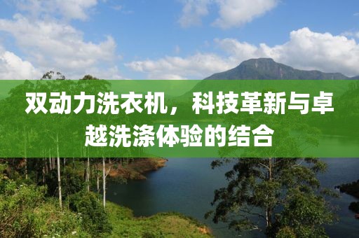 双动力洗衣机，科技革新与卓越洗涤体验的结合