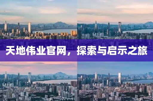 天地伟业官网，探索与启示之旅